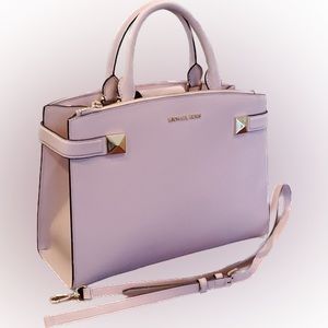 MICHEAL KORS KARLA LEATHER SATCHEL!!
